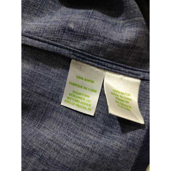 Lilly Pulitzer womens harlow blue tunic dress size S - Picture 11 of 11